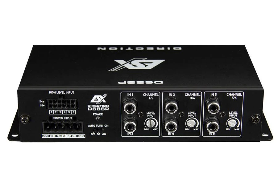 ESX Direction D66SP - 6-Kanal Signalprozessor Digital 5 ESX Direction D66SP - 6-Kanal Signalprozessor Digital – Bild 3