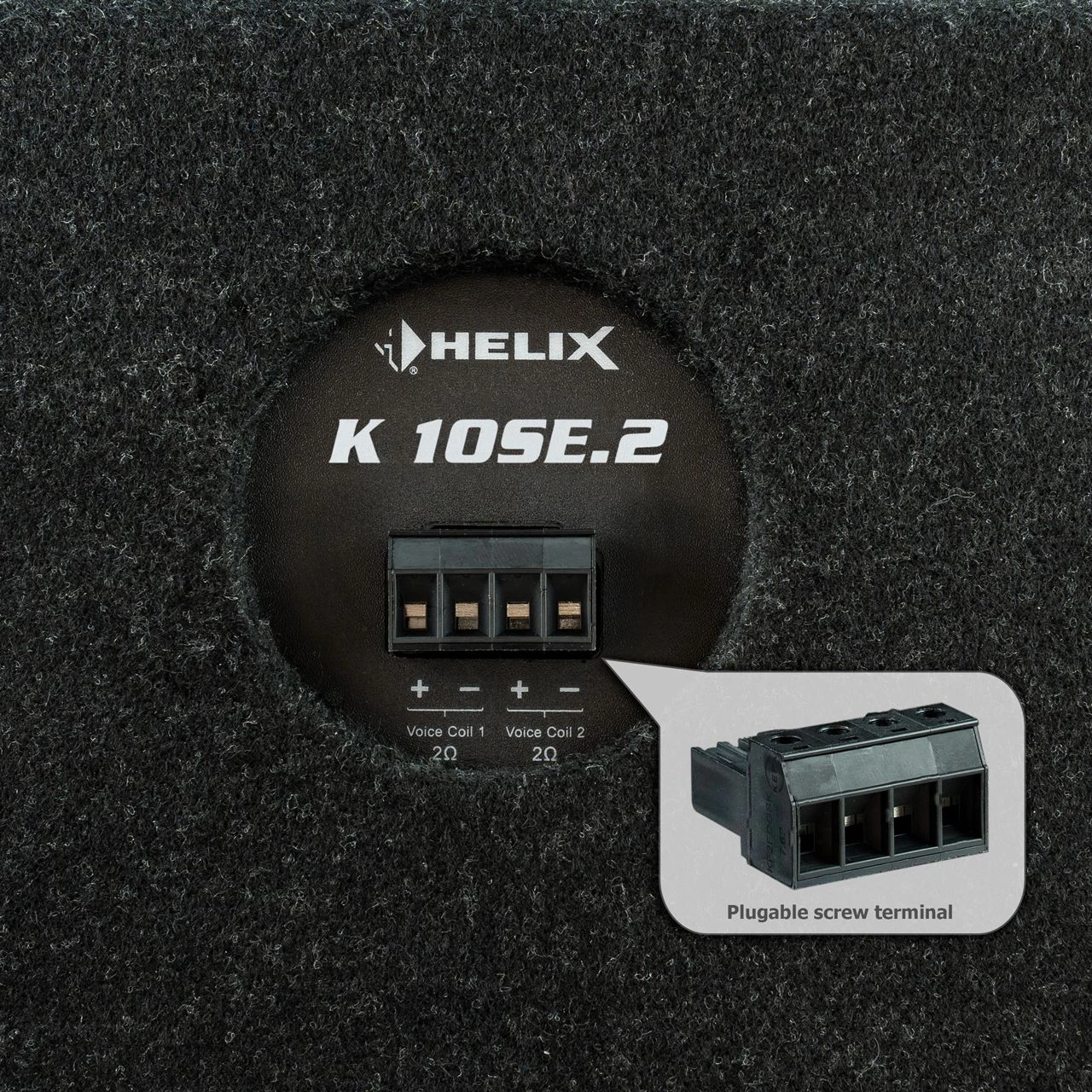 HELIX K 10SE.2 - 25cm Gehäusesubwoofer 4 HELIX K 10SE.2 - 25cm Gehäusesubwoofer – Bild 2