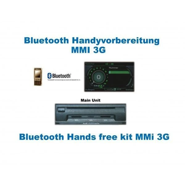 Kufatec Handyvorbereitung Bluetooth Audi A5 8T ''Cabrio'' MMI 3G ''Nur Bluetooth' 3 Kufatec Handyvorbereitung Bluetooth Audi A5 8T ''Cabrio'' MMI 3G ''Nur Bluetooth'