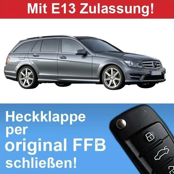 Kufatec Heckklappen-Modul Mercedes C-Klasse W204 3 Kufatec Heckklappen-Modul Mercedes C-Klasse W204