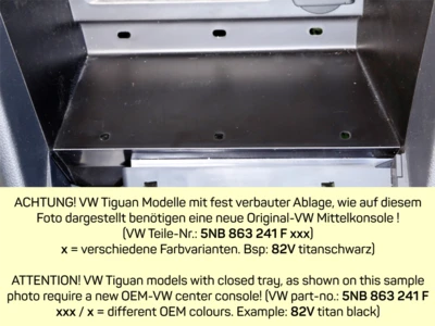 ACV INBAY - Induktive Ladeablage VW Tiguan 05/2016-05/2021 5 ACV INBAY - Induktive Ladeablage VW Tiguan 05/2016-05/2021 – Bild 3