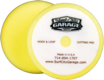 Surf City Garage Polierpad 155mm Gelb, Grob