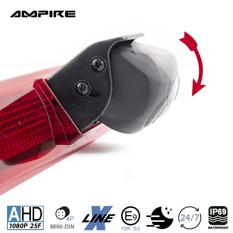 Ampire KVA-T5-H - Rückfahrkamera Für Volkswagen T5 Mit Heckklappe (kein Hochdach) 5 Ampire KVA-T5-H - Rückfahrkamera Für Volkswagen T5 Mit Heckklappe (kein Hochdach) – Bild 3