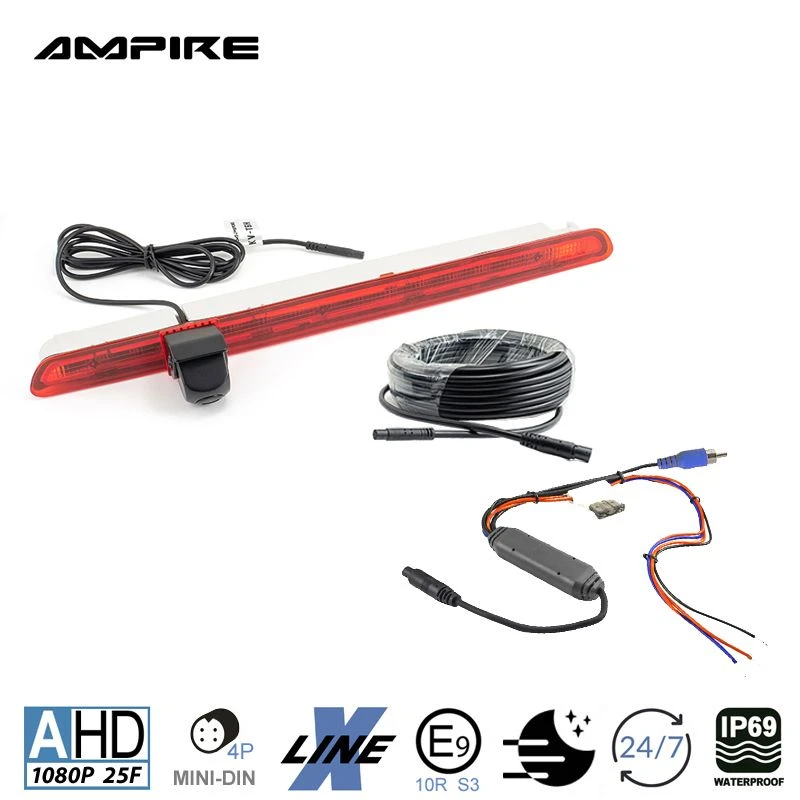 Ampire KVA-T6-H - Rückfahrkamera Für Volkswagen T6/T6.1 Mit Heckklappe 4 Ampire KVA-T6-H - Rückfahrkamera Für Volkswagen T6/T6.1 Mit Heckklappe – Bild 2