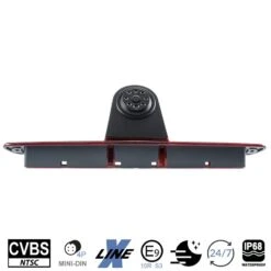 Ampire KVX-SPRINTER - Rückfahrkamera Für Mercedes Sprinter, VW Crafter 1 -Elektronikgeschäft AMPIRE Kamera CVBS Mercedes Sprinter VW Crafter 1 KVX SPRINTER b 9 1280x1280