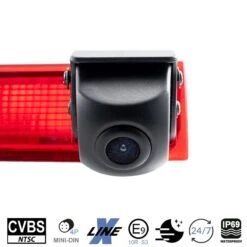 Ampire KVX-T6-F - Rückfahrkamera Für Volkswagen T5 Und T6 / T6.1 Mit Flügeltüren Bis MJ2021 -Elektronikgeschäft AMPIRE Kamera CVBS fuer Volkswagen T5 und T6 T6 1 mit Fluegeltueren bis MJ2021 KVX T6 F b 4 1280x1280